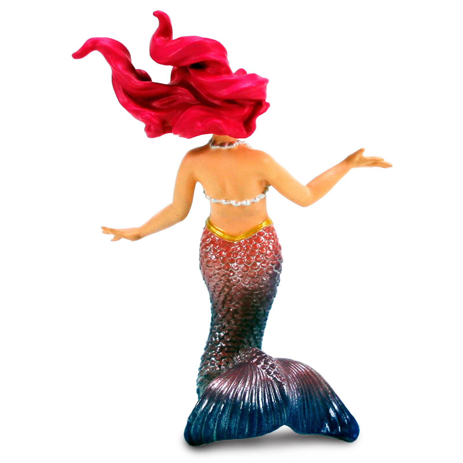 Alt View 3. Safari Ltd. - Pink Hair Mermaid Toy Figurine.
