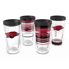 Tervis - Arkansas Razorbacks Four-Pack 16oz. Classic Tumbler Set - Multicolor