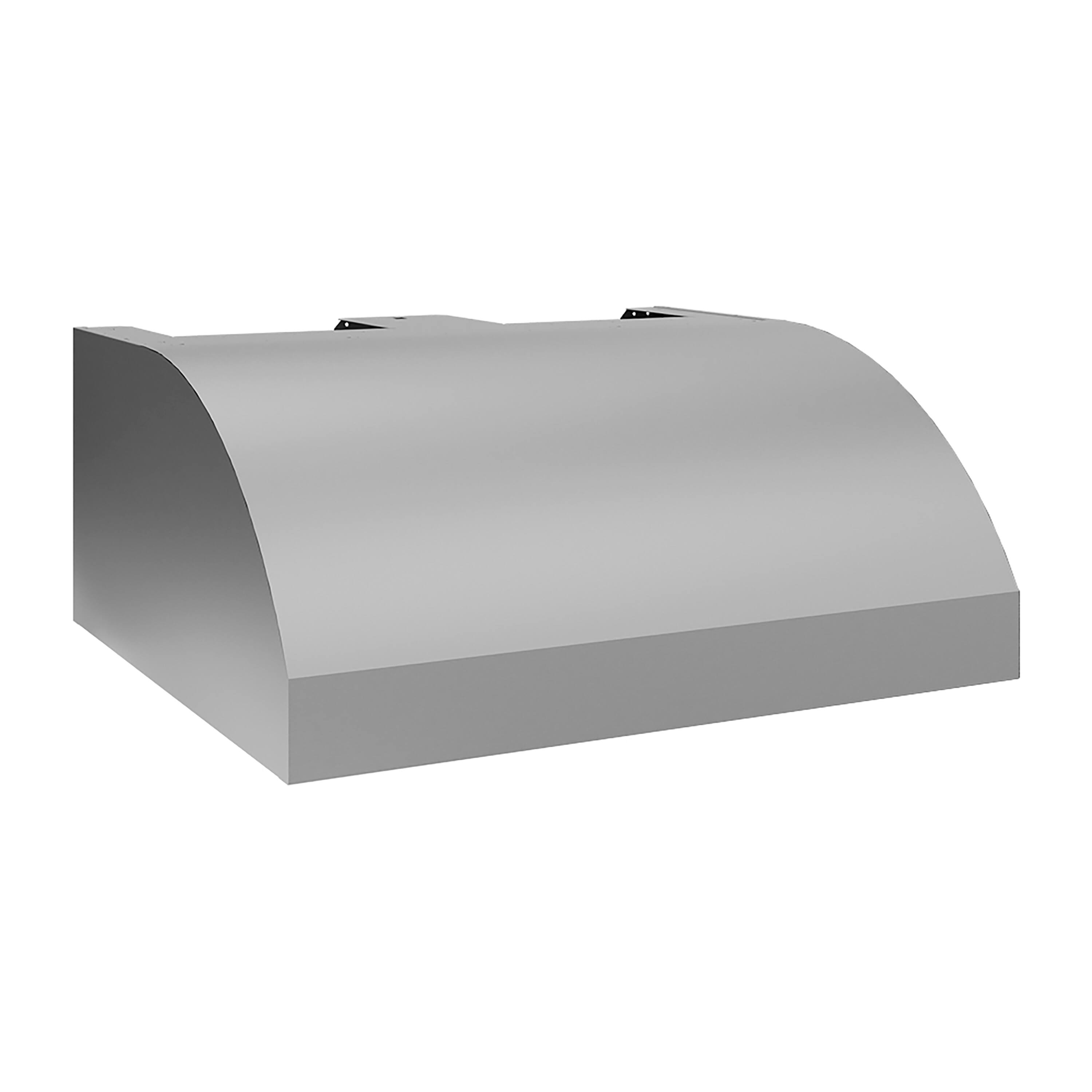 Angle. ZLINE - ZLINE 42 in. Under Cabinet Outdoor Grill Hood (GOU2-42) - Stainless Steel.