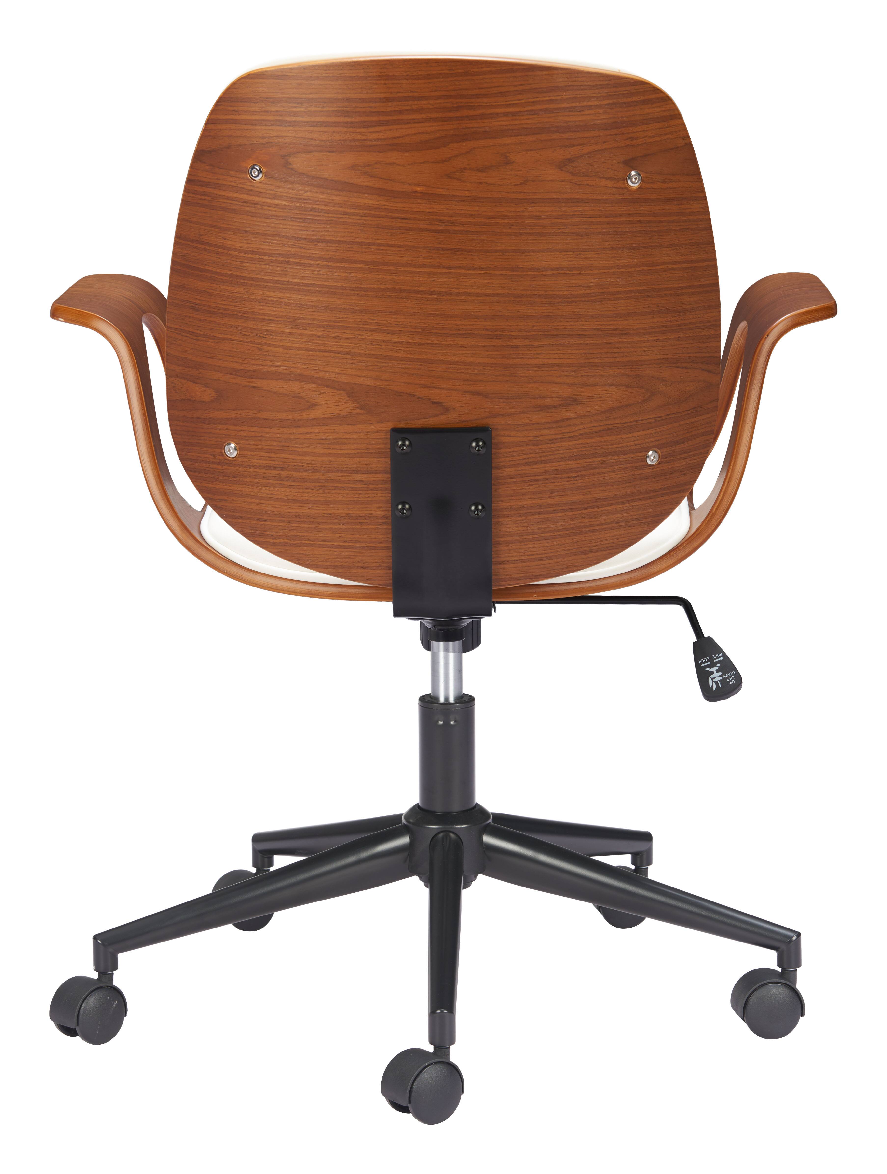 Alt View 2. Hivvago - Ali Office Chair White - White.