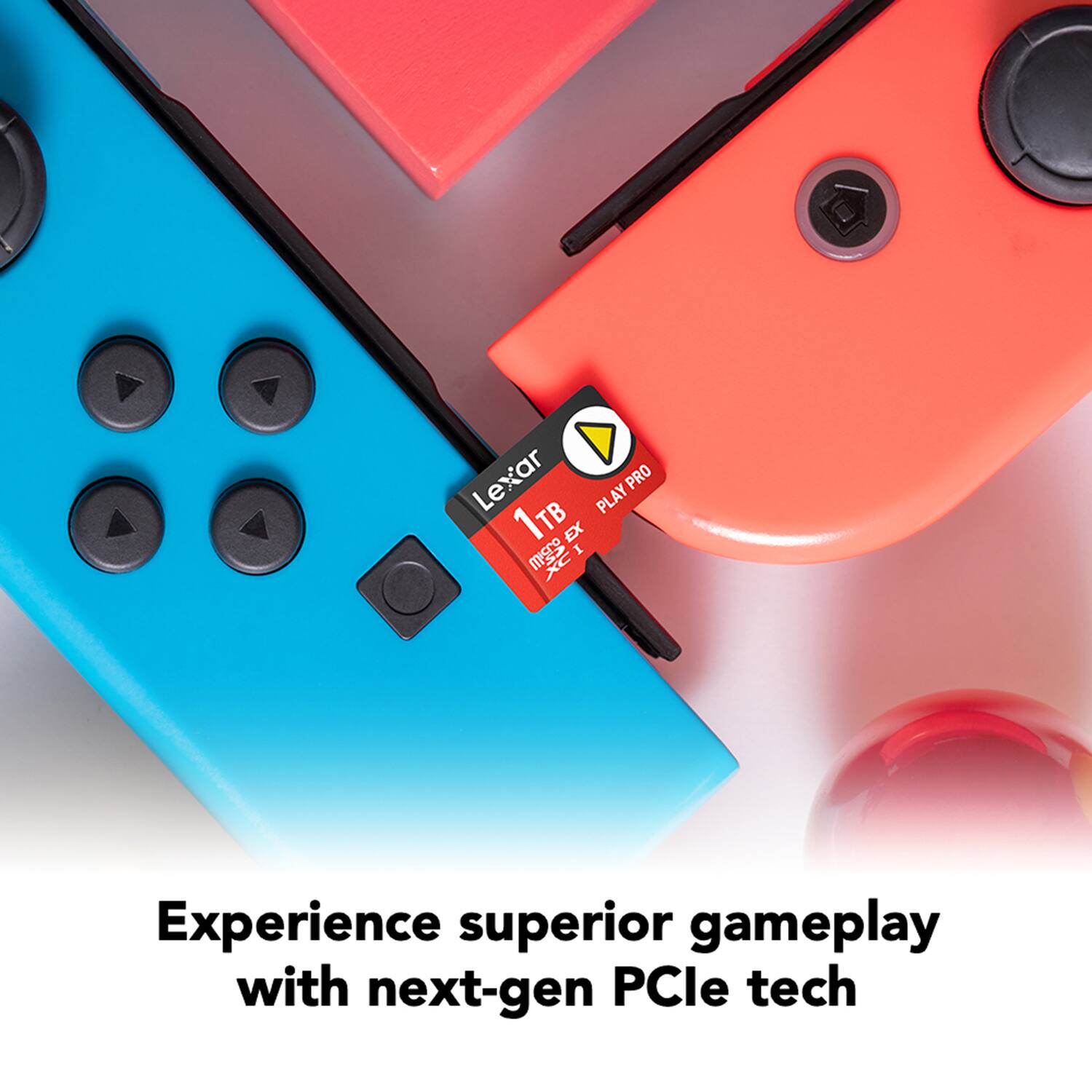 Lexar PRO PLAY 1T EX  
Experience superior gameplay with next-gen PCIe tech