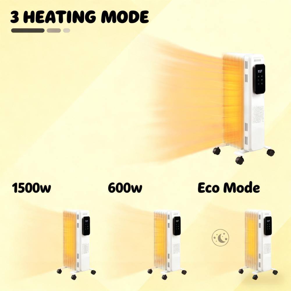 3 HEATING MODE

1500w

600w

Eco Mode