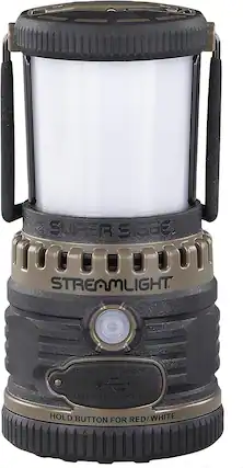 SUPER SIEGE
STREAMLIGHT
POWER CHARGE
USB OUT PORT
HOLD BUTTON FOR RED/WHITE