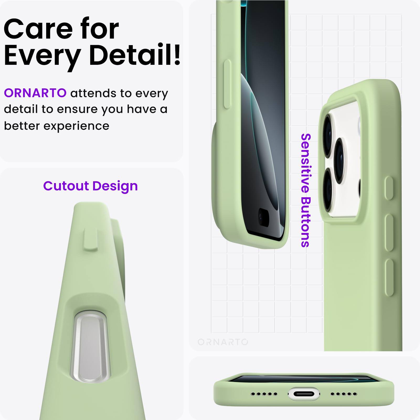 Care for Every Detail!

ORNARTO attends to every detail to ensure you have a better experience

Cutout Design

Sensitive Buttons