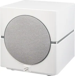 MartinLogan - Dynamo 10, 10” Sealed, Powered Subwoofer, with Magnitude MT-1kW Amplifier, Sub Control App, and Wireless Built-In - Satin White