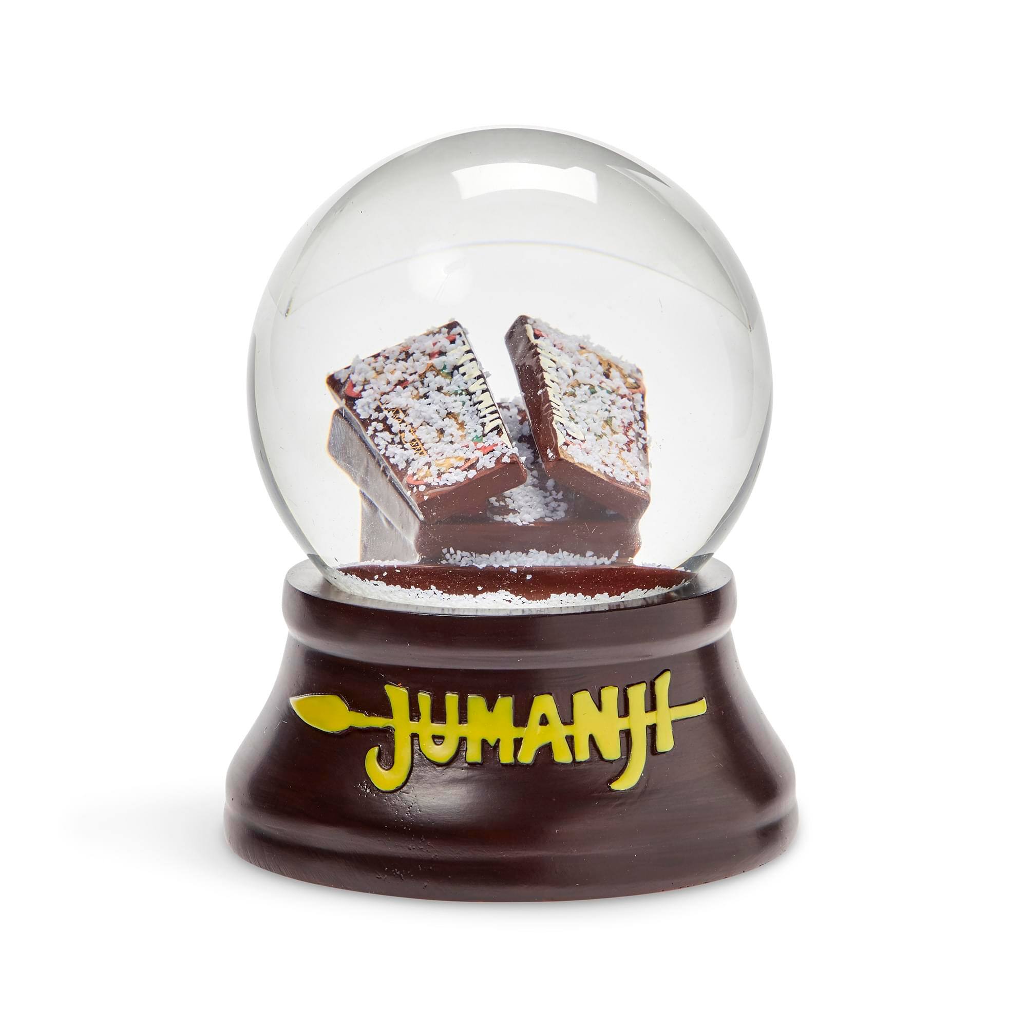 Alt View 10. Surreal Entertainment - Jumanji Classic Board Game Collectible Snow Globe Gift | Measures 5 x 4 Inches - Brown.