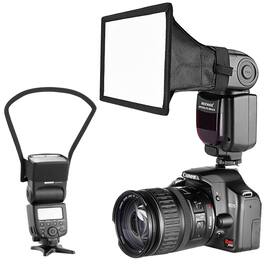 Neewer - Flash Softbox & Reflector Kit for Canon/Nikon DSLR Speedlites, Universal