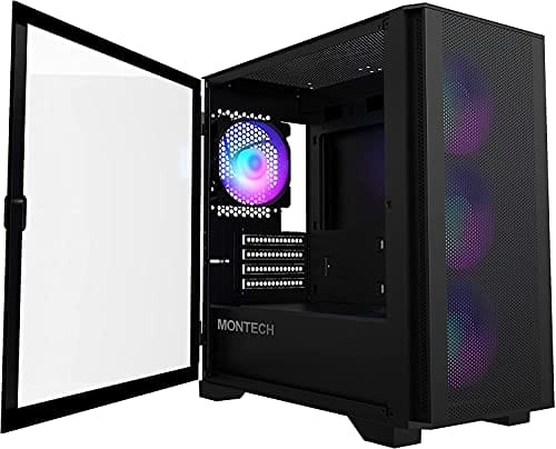 Montech - AIR 100 ARGB microATX Tower - Black