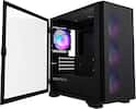 Front. Montech - Montech AIR 100 ARGB microATX Tower - Black.