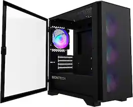 Montech - AIR 100 ARGB microATX Tower - Black