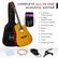 COMPLETE ALL-IN-ONE ACOUSTIC GUITAR
- 4 Months Free Lessons
- In-App Digital Tuner
- Acoustic Guitar
- Carrying Case
- Strap
- Pick
- Extra Strings
- Pick Guard
- Capo
- Cleaning Cloth