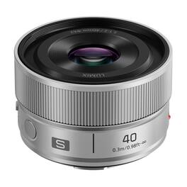 Panasonic - LUMIX S 40mm f/2 Compact Prime L-Mount Lens (Silver) - Silver
