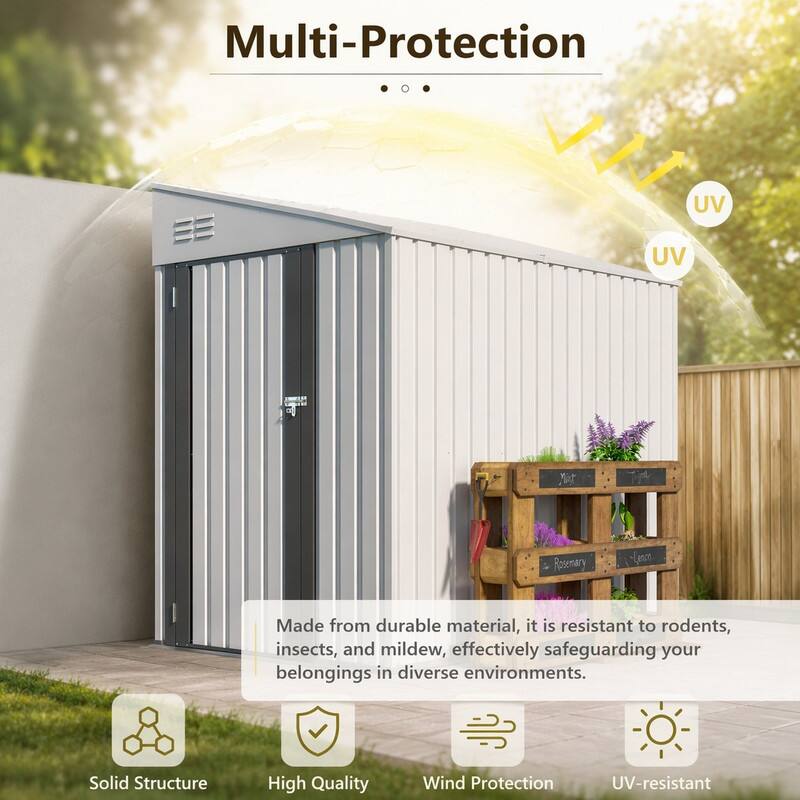 Multi-Protection

Made from durable material, it is resistant to rodents, insects, and mildew, effectively safeguarding your belongings in diverse environments.

Solid Structure
High Quality
Wind Protection
UV-resistant