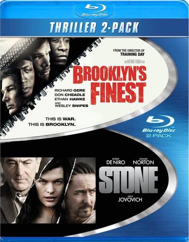 Front. Brooklyn's Finest / Stone   - BLU-RAY.