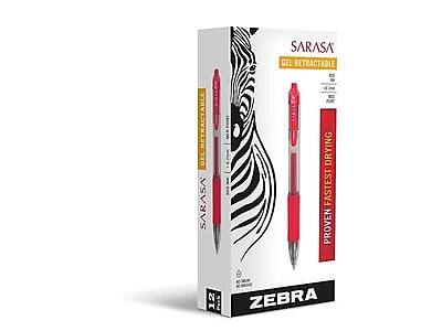 SARASA  
RETRACTABLE  
GEL RETRACTABLE  

PROVEN FASTEST DRYING  

ZEBRA
