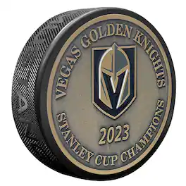 Mustang Drinkware - Vegas Golden Knights 2023 Stanley Cup Champions Medallion Puck - Multicolor