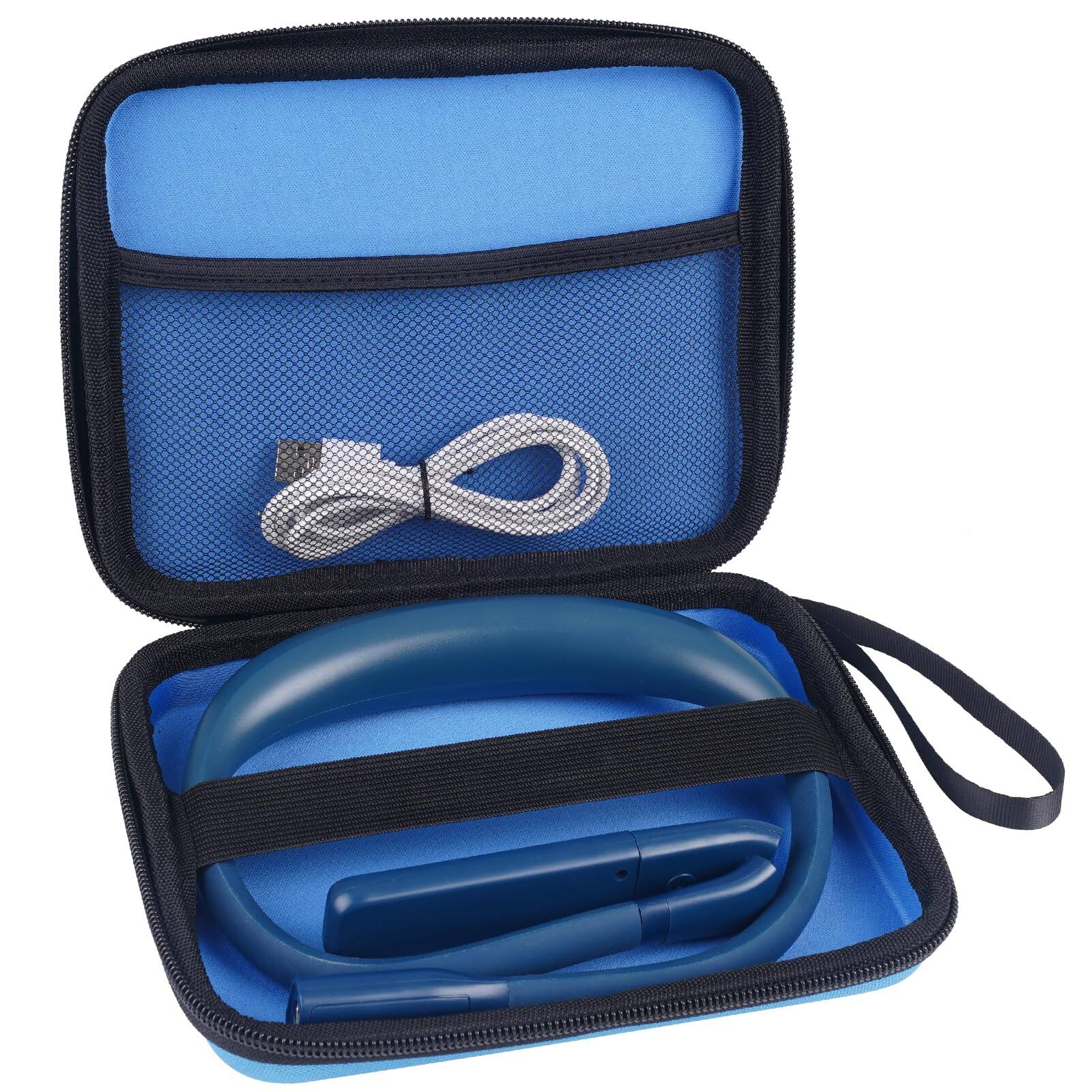 Blue with storage case