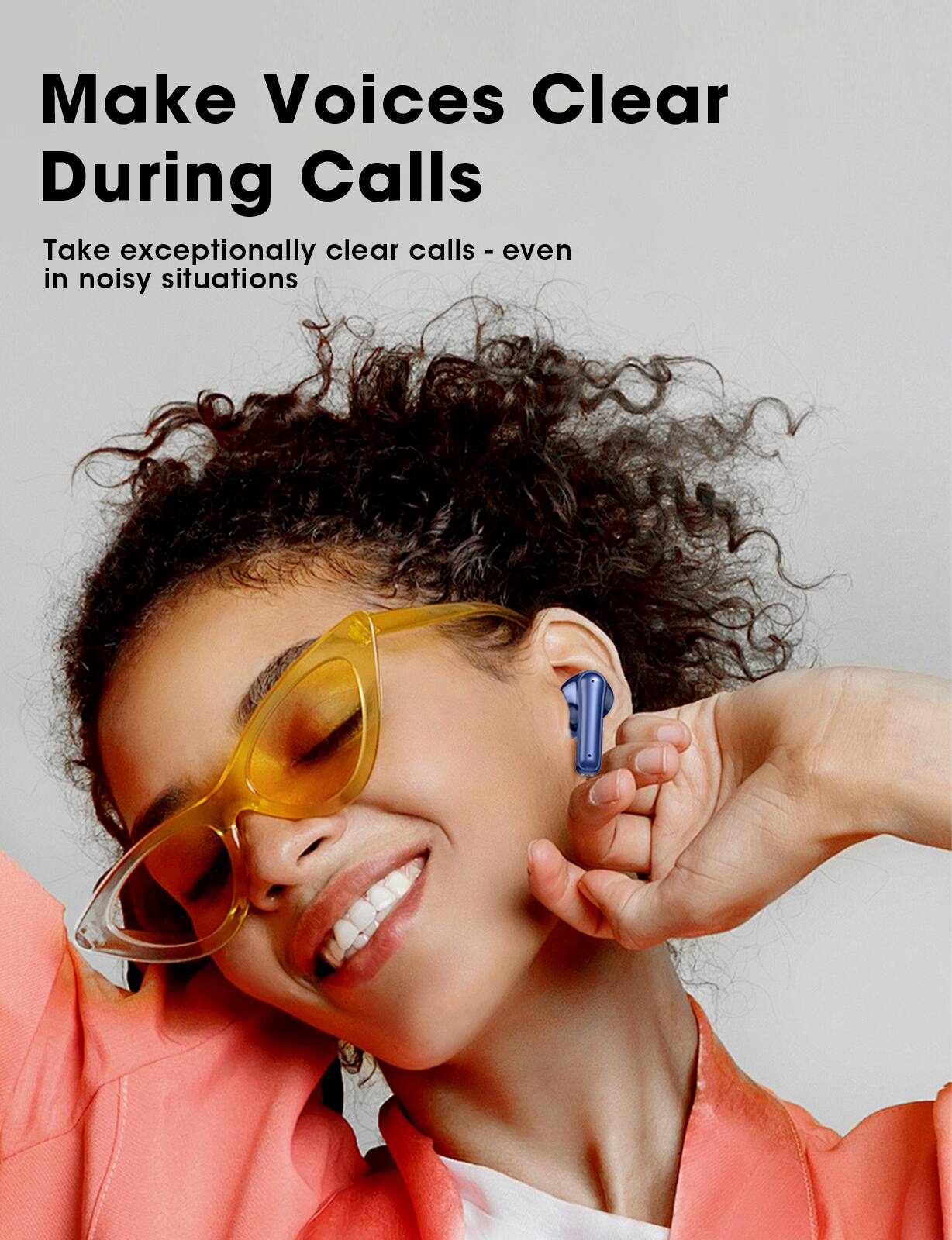 Make Voices Clear During Calls

Take exceptionally clear calls - even in noisy situations