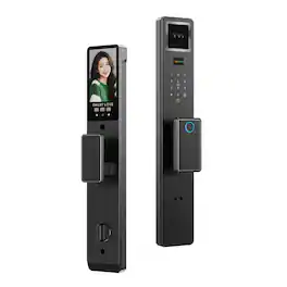 Cluzine - Tuya 3D Face Recognition Smart Door Lock with Camera, Video Doorbell, APP Remote, Auto Lock