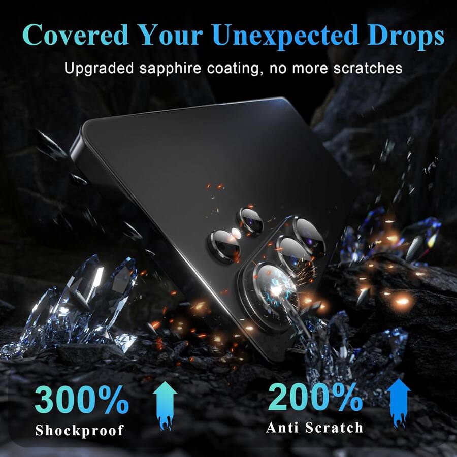Scratch Camera Dteck For Samsung Galaxy S26 Ultra Camera Lens Protectors , Individual ...