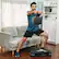 Alt View 6. Fitvids - Fitvids 4 in 1 Adjustable Dumbbell Set, 60lbs Free Weights Set with Connector - black.