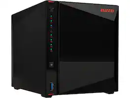 Asustor - Nimbustor 4 Gen2 AS5404T 4-Bay NAS, 2.0GHz CPU, 2.5GbE, 4GB DDR4, 4 M.2 Slots (Diskless) - Unknown