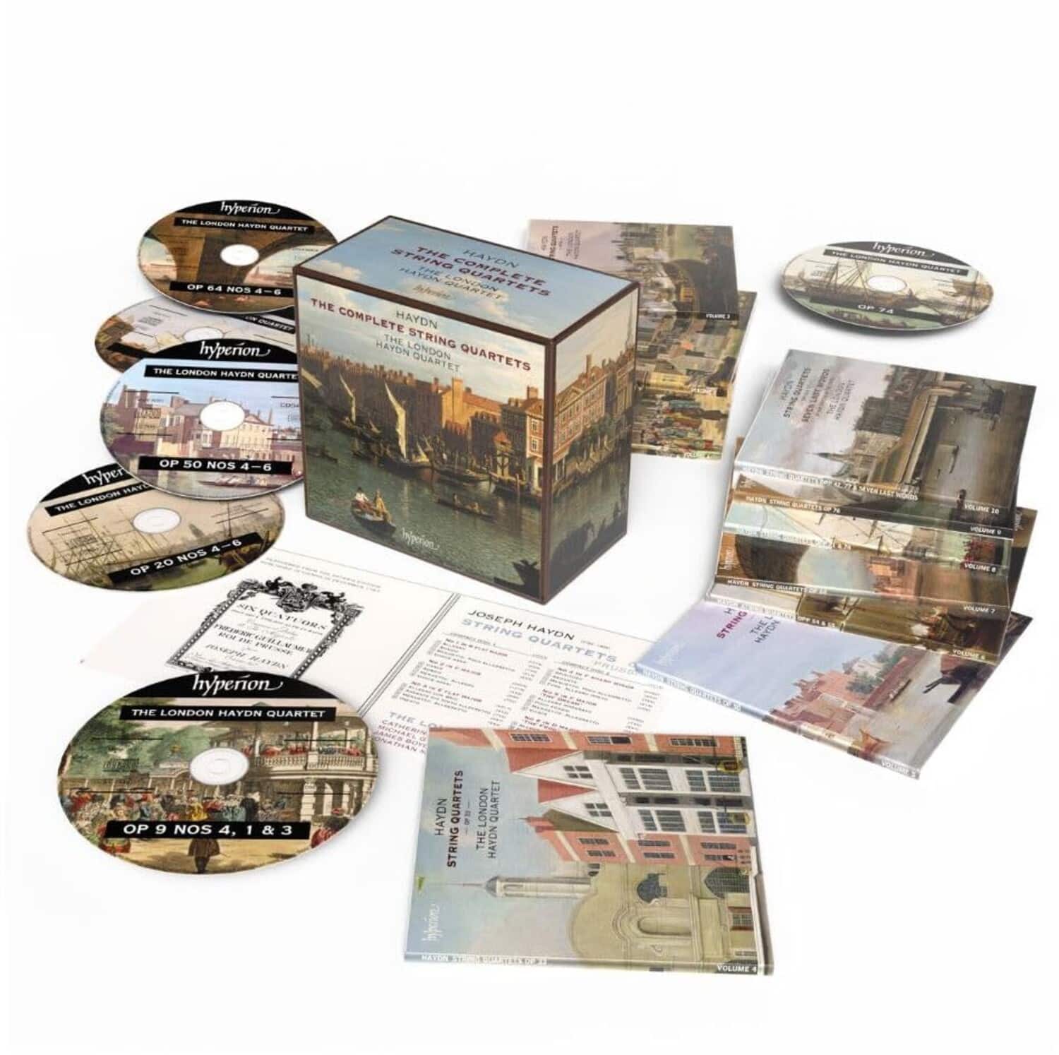 London Haydn Quartet - Haydn: The Complete String Quartets   - COMPACT DISCS [CD] price history on PriceWatchPro