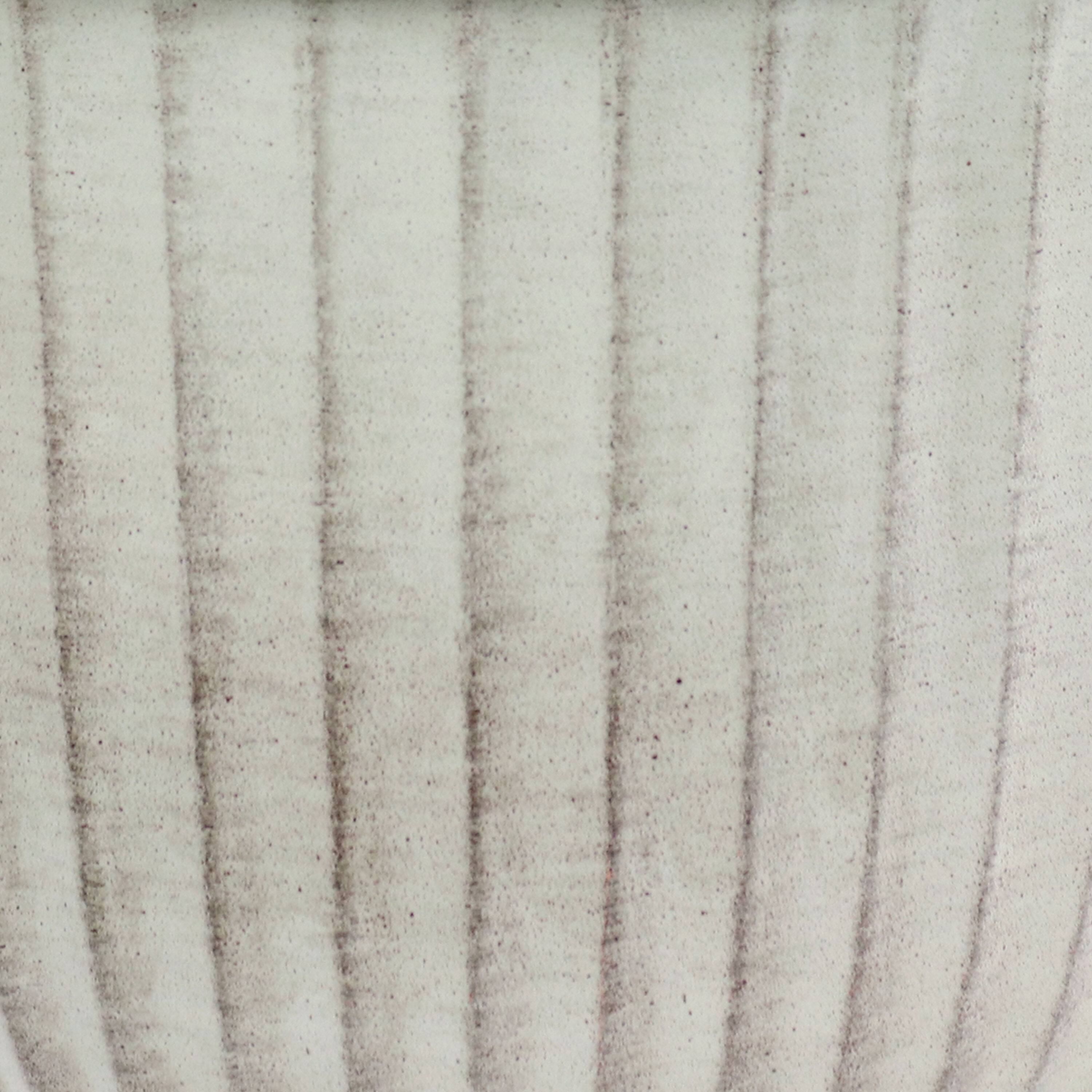 Alt View 3. Sunnydaze - Carlotta Metal Planter - 14.75 in - Set of 4 - White Glaze.