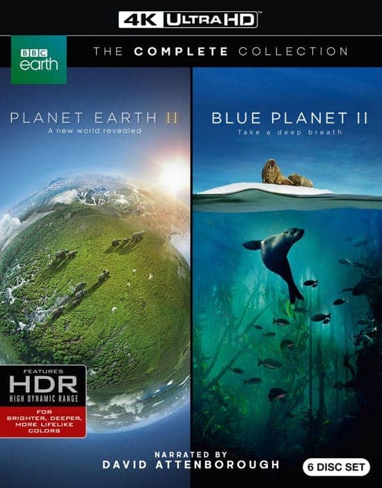Front. Planet Earth II/Blue Planet II (4K Ultra HD + Blu-ray) [UHD].