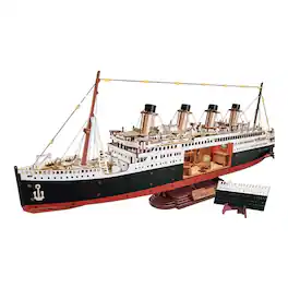 3D Puzzle - 1912 Ocean Liner 433pcs DIY Lights Up