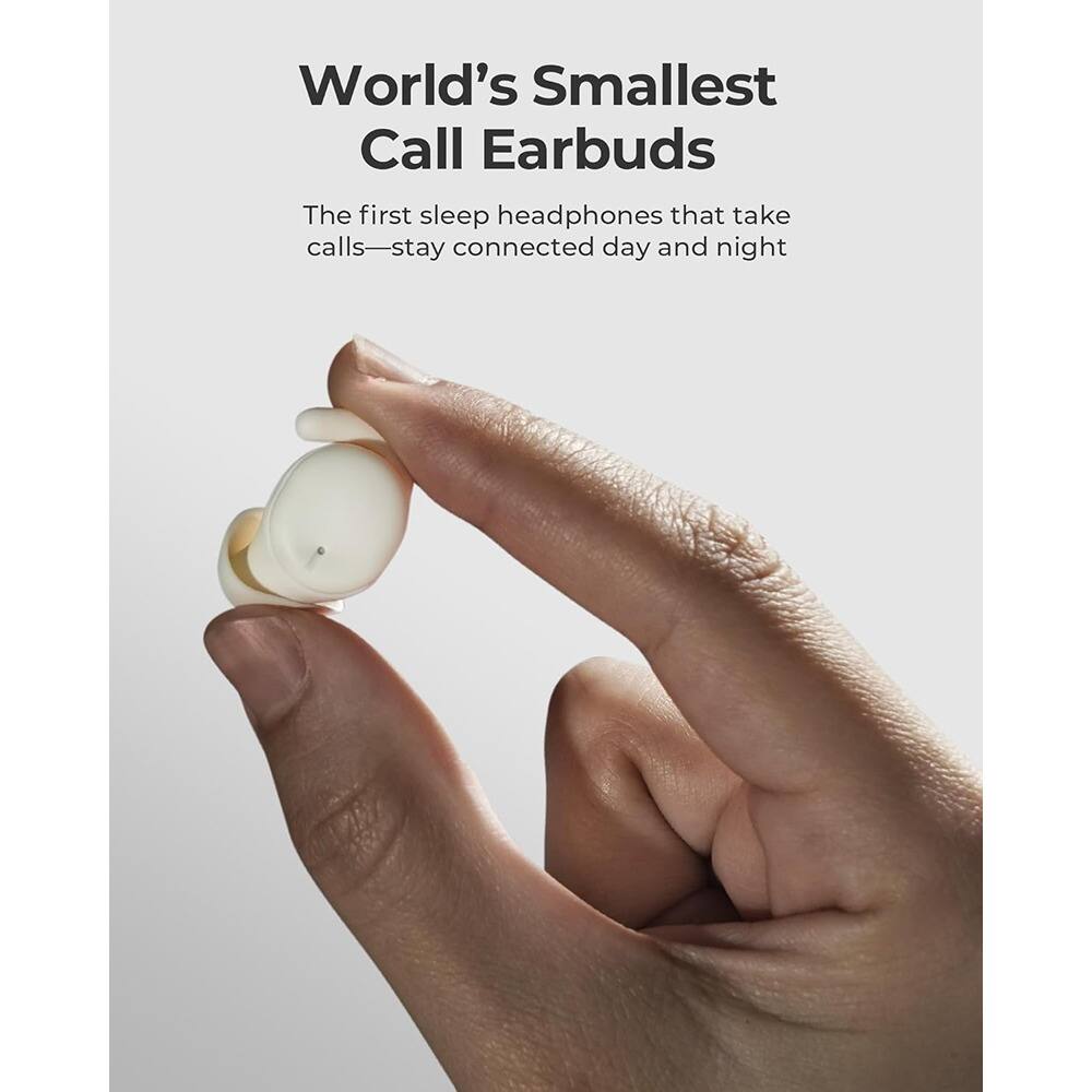 World's Smallest Call Earbuds

The first sleep headphones that take calls—stay connected day and night