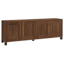 Hudson&Canal - Chabot TV Stand for Most TVs up to 75" - Walnut