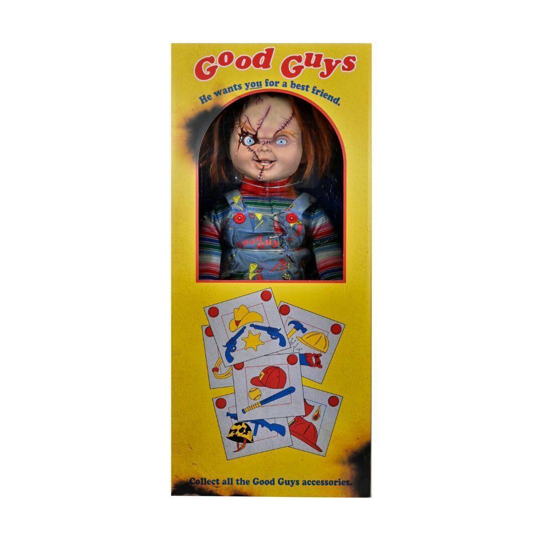 Good Guys  
He wants you for a best friend.  

Collect all the Good Guys accessories.