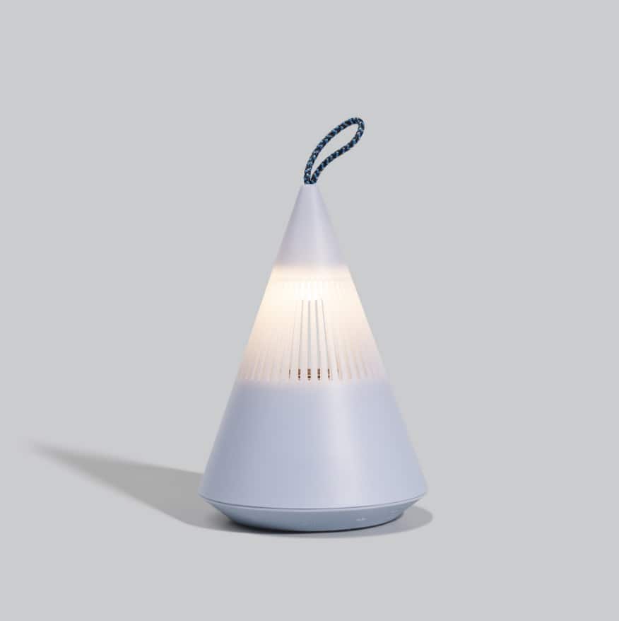 Anysun - 360° Surround Sound Camping Lamp Bluetooth Speaker - IP67 Waterproof, TWS Pairing, 3-Speed Light