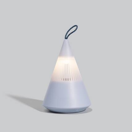 Front. Anysun - 360° Surround Sound Camping Lamp Bluetooth Speaker - IP67 Waterproof, TWS Pairing, 3-Speed Light.