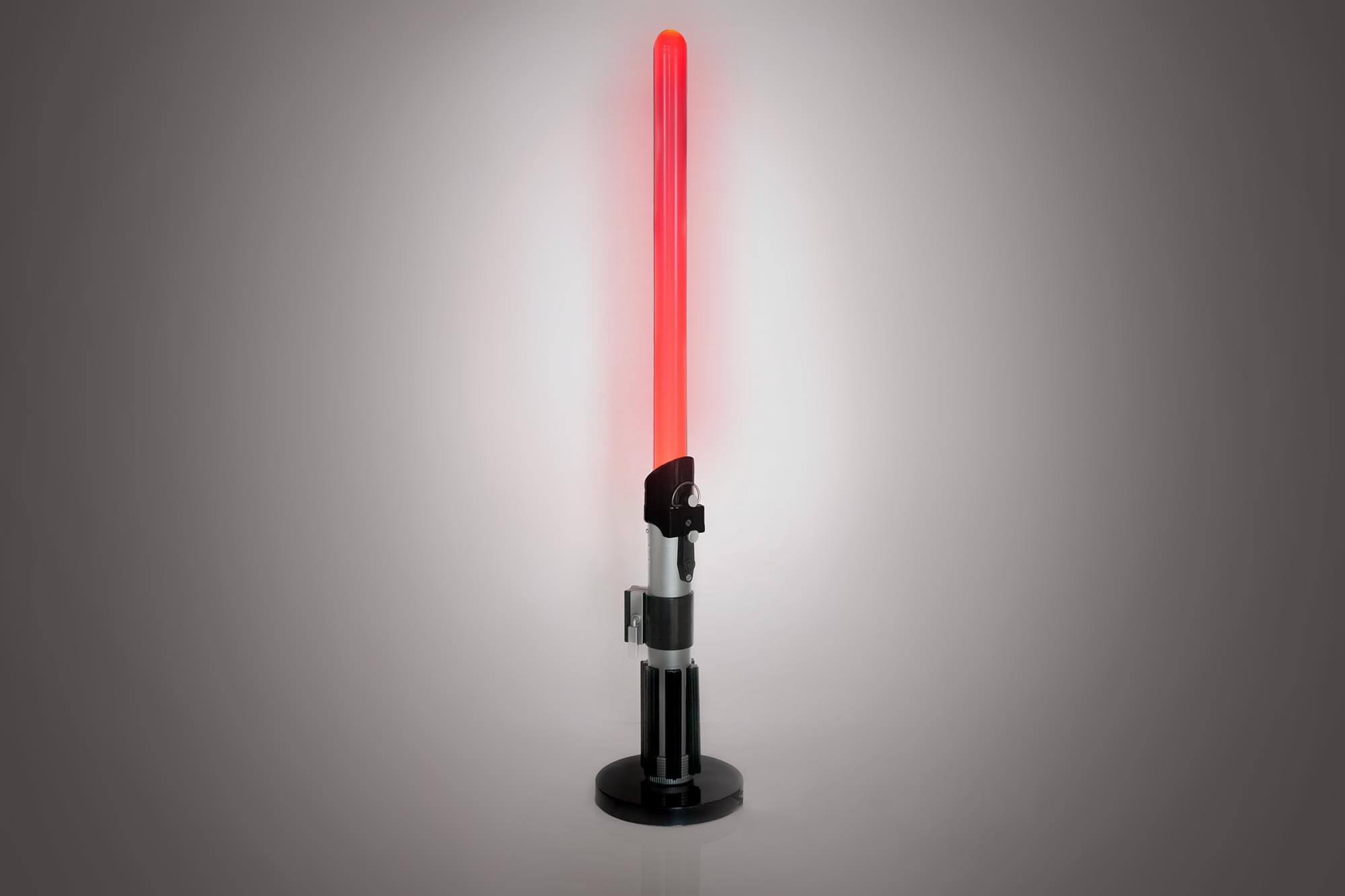 Alt View 1. Ukonic - Star Wars Darth Vader Lightsaber LED Lamp | 24-Inch Desk Lamp - Red.