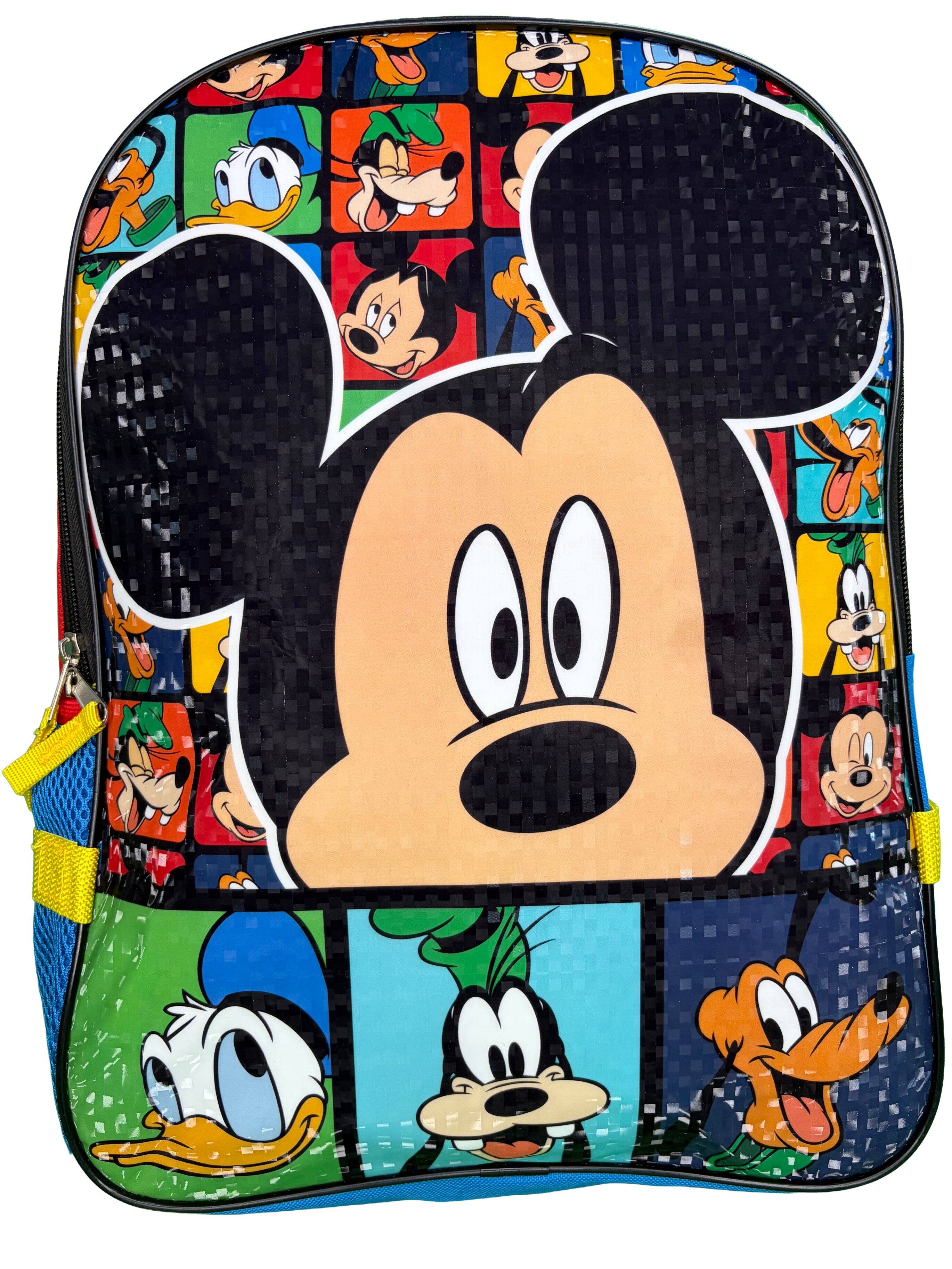Alt View 3. Disney - Disney Mickey Backpack for School with Rectangular Lunch Bag, for Kids - Assorted Pre-Pack.