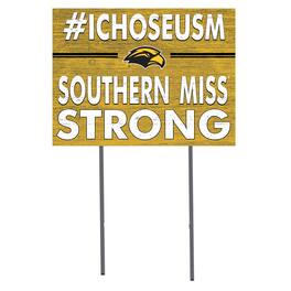 Jardine - Southern Miss Golden Eagles 18'' x 24'' I Chose Lawn Sign - Black