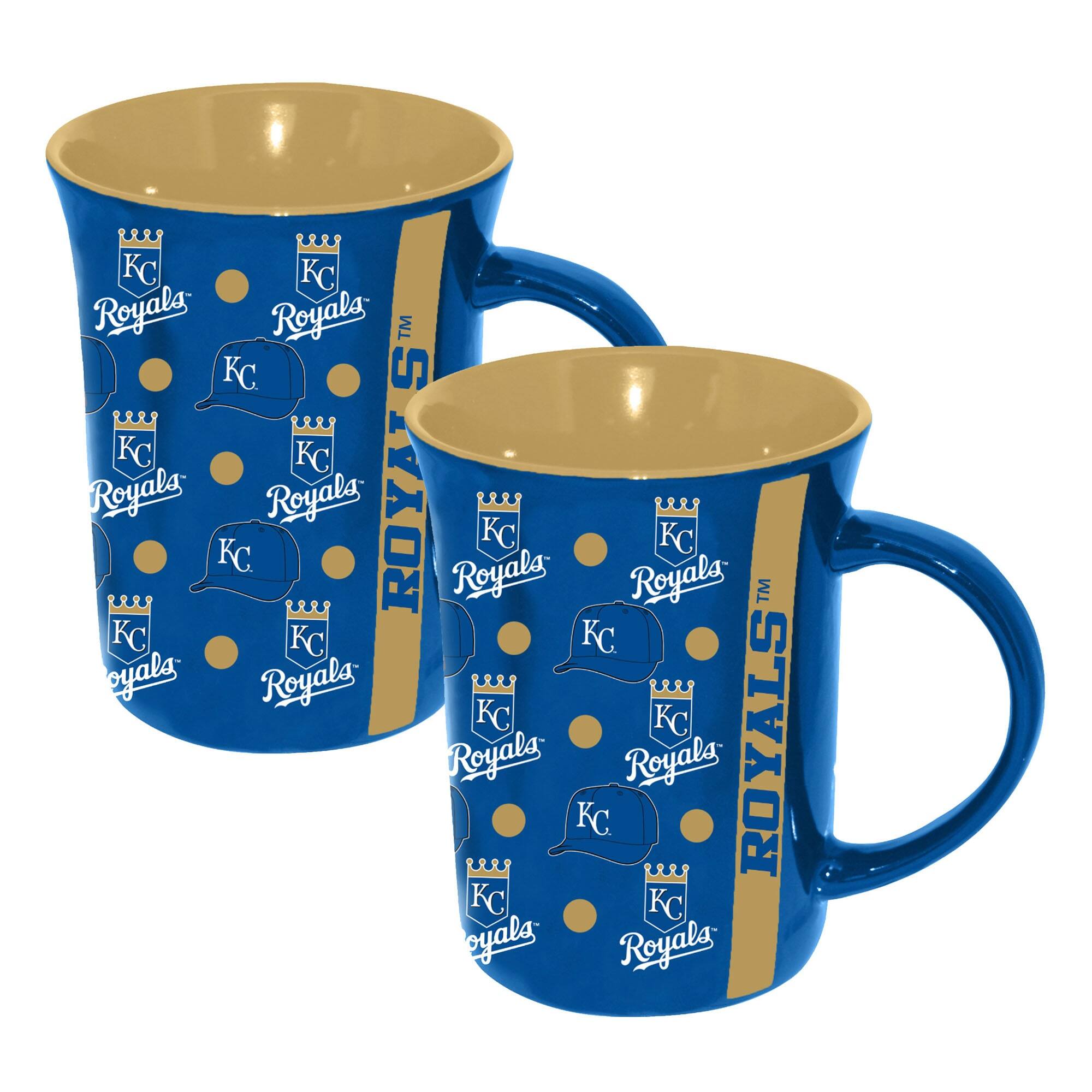 The Memory Company - Kansas City Royals Two-Pack 15oz. Line Up Ceramic Mugs - Multicolor price history on PriceWatchPro