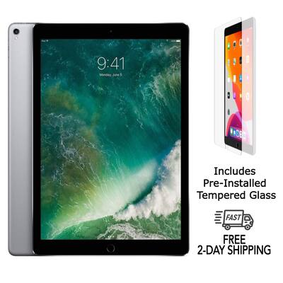 Apple Refurbished Excellent iPad Pro 12.9 (1st Gen) A1652 (WiFi + Apple Refurbished Excellent iPad Pro 12.9 (1st Gen) A1652 (WiFi +