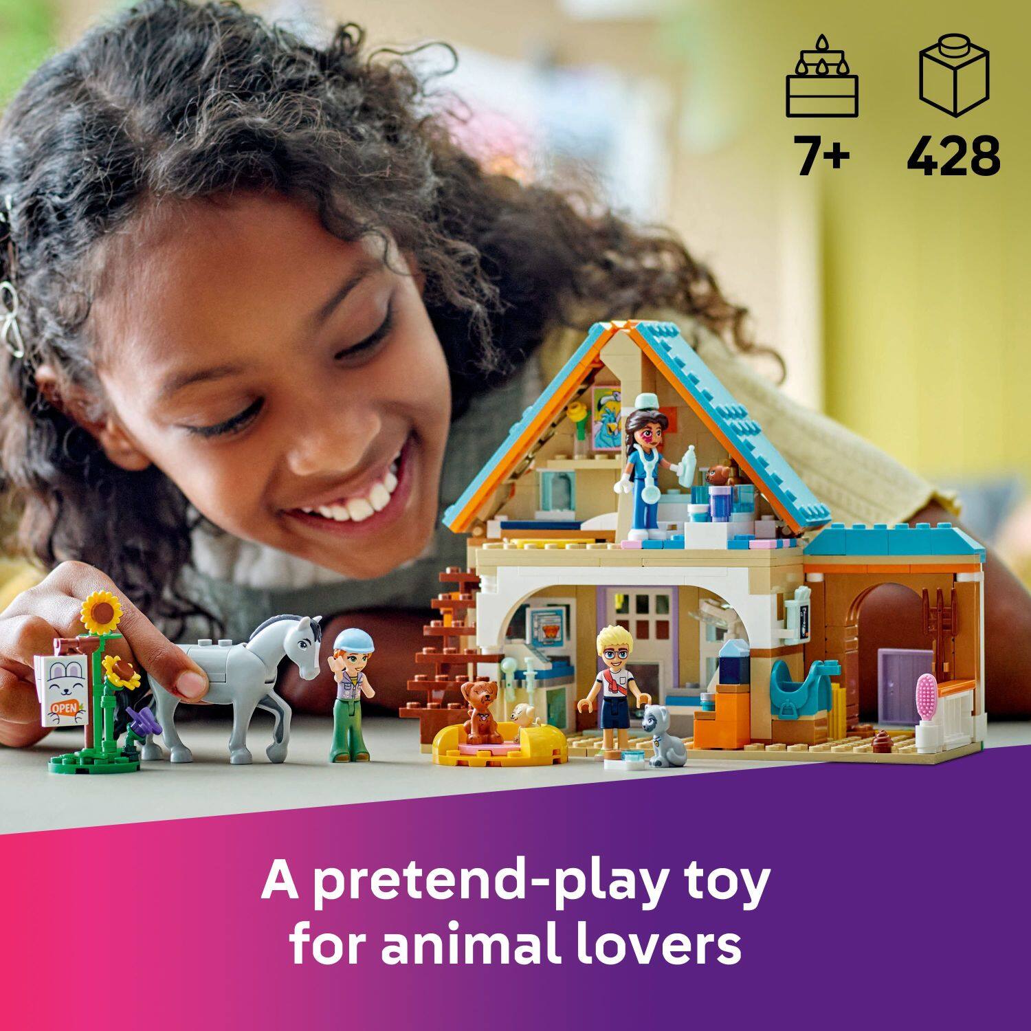 A pretend-play toy for animal lovers: 7+ 428 OPEN