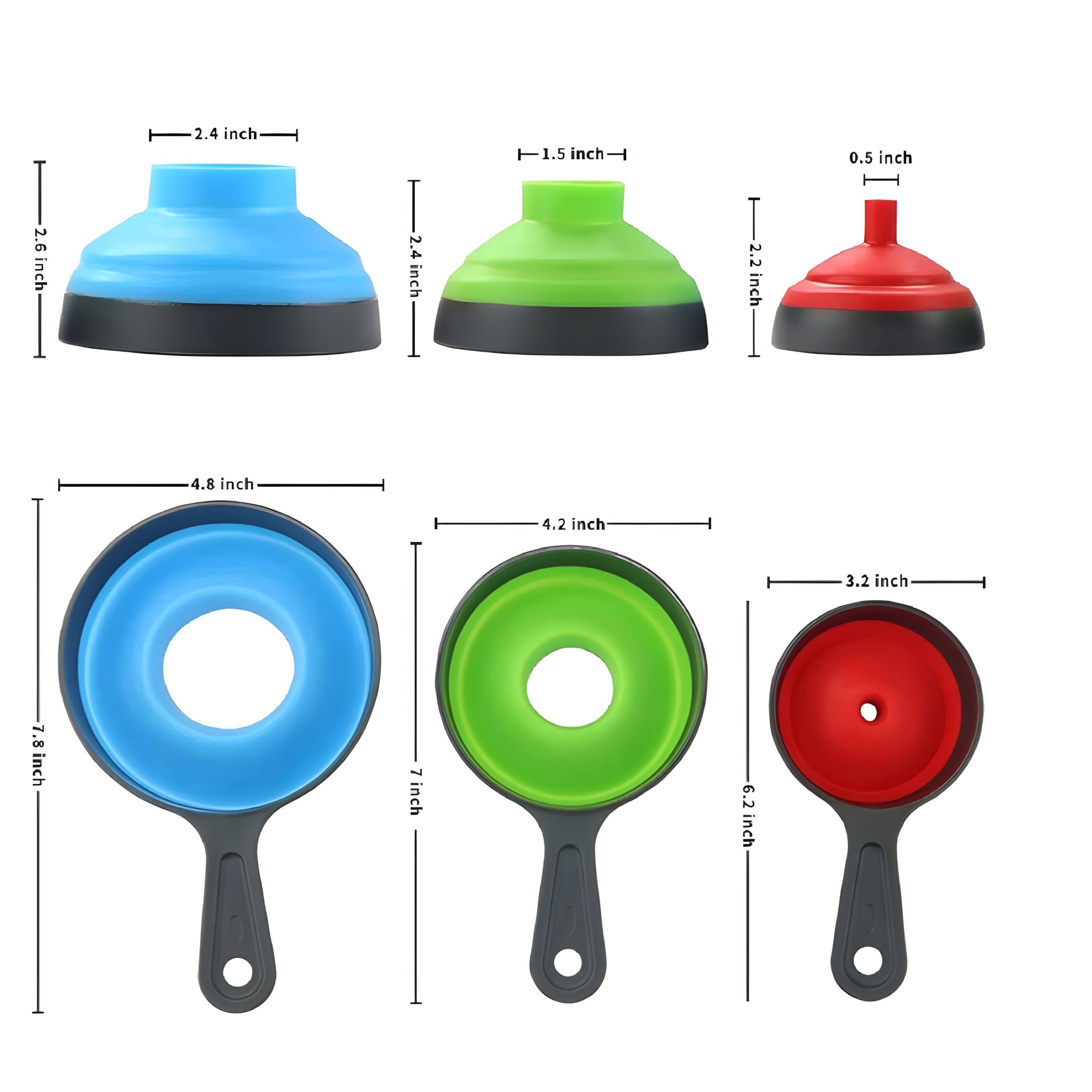 - 2.6 inch
- 2.4 inch
- 2.4 inch
- 1.5 inch
- 2.2 inch
- 0.5 inch
- 4.8 inch
- 4.2 inch
- 3.2 inch
- 7.8 inch
- 7 inch
- 6.2 inch