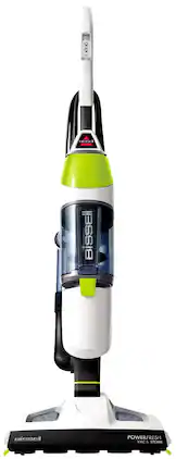 BISSELL - PowerFresh Vac & Steam All-in-One Vacuum and Steam Mop - White/ Green