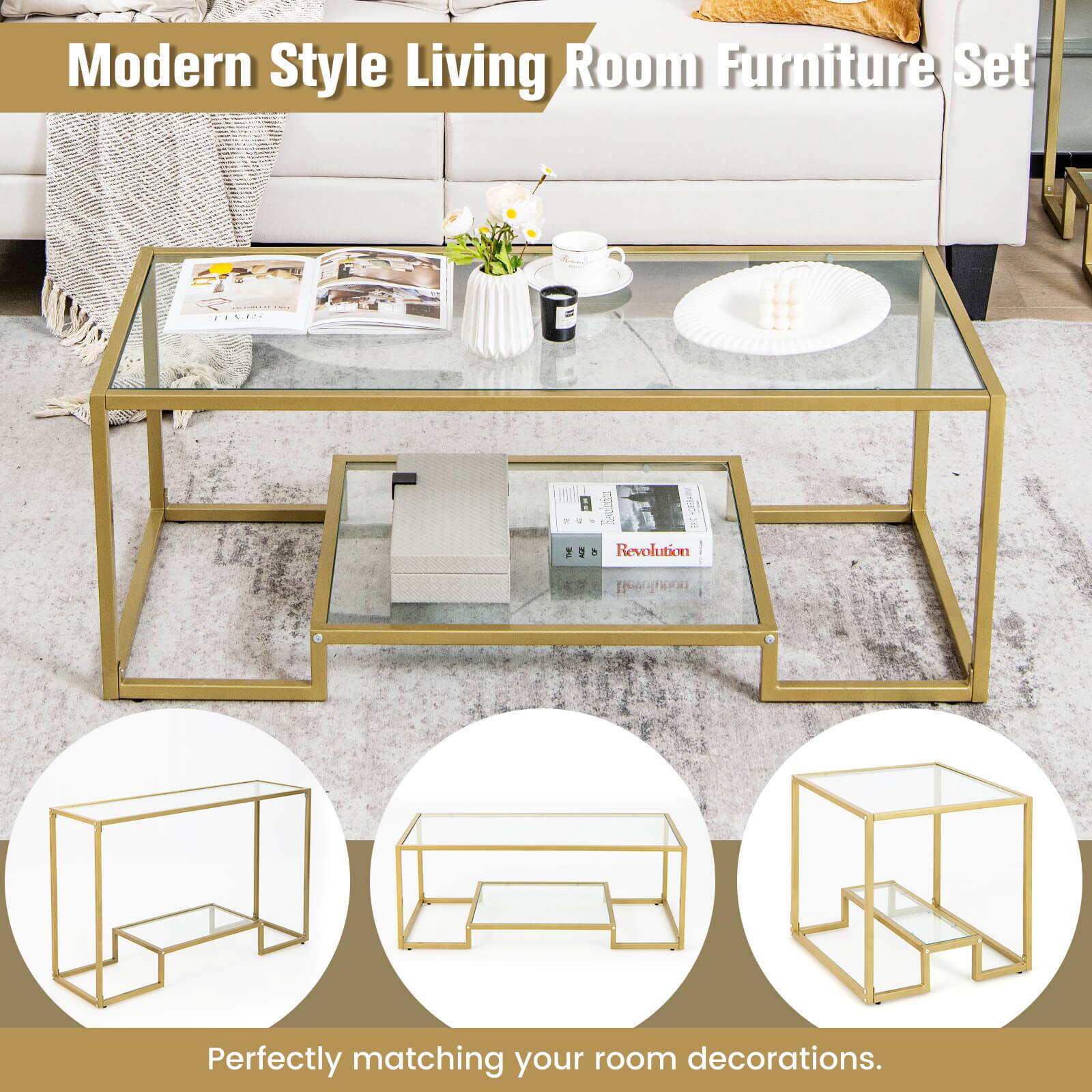 Modern Style Living Room Furniture Set: Perfectly matching your room decorations.