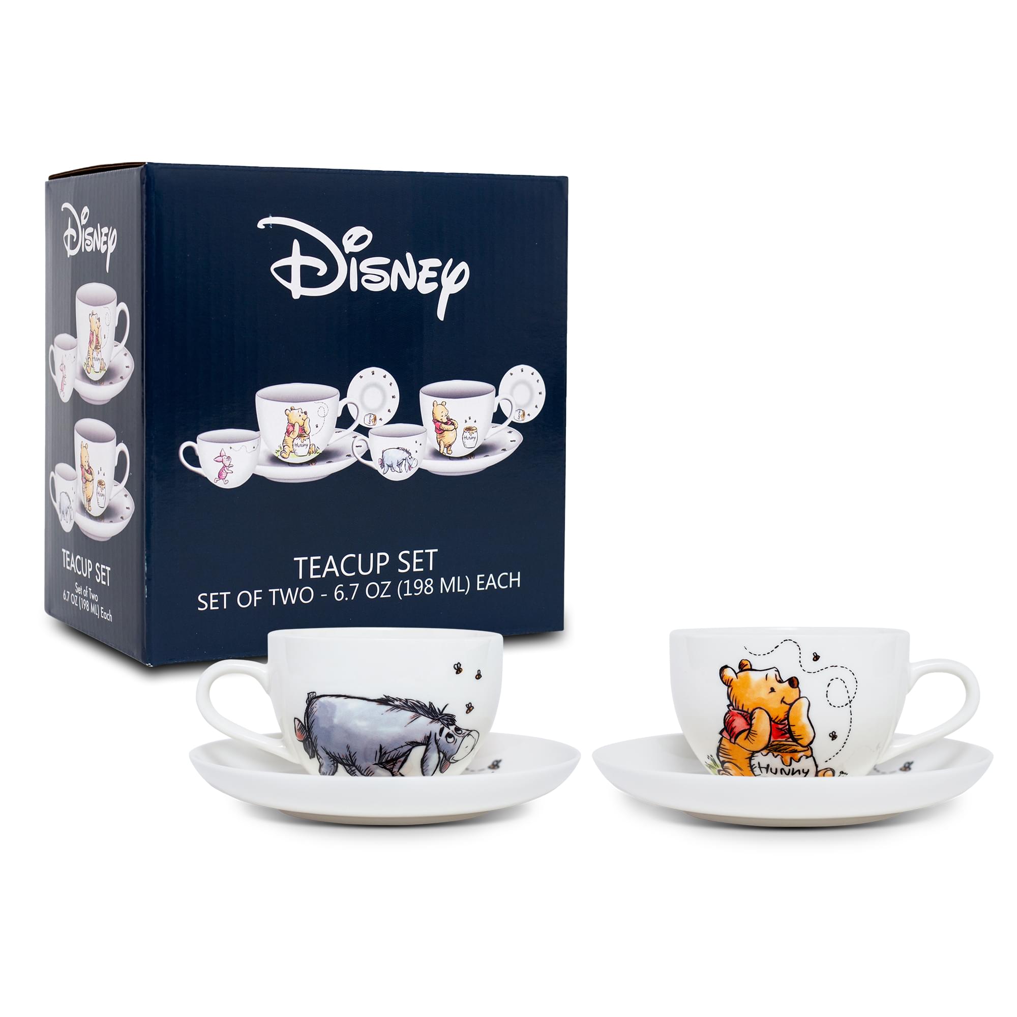 Disney TEACUP SET  
SET OF TWO - 6.7 OZ (198 ML) EACH