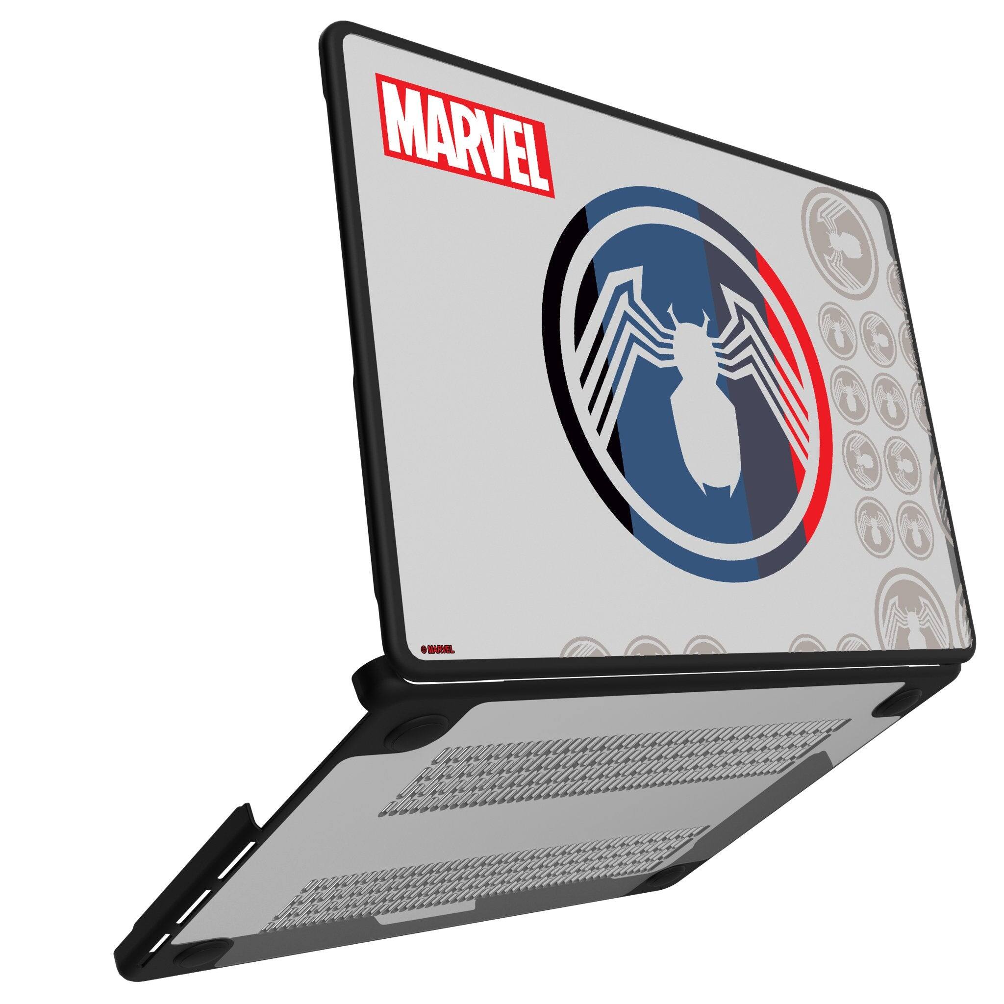 Angle. Keyscaper - Marvel Sigil Laptop Case - Apple MacBook Air 13-inch (M2, 2022)/(M3, 2024) - Venom.