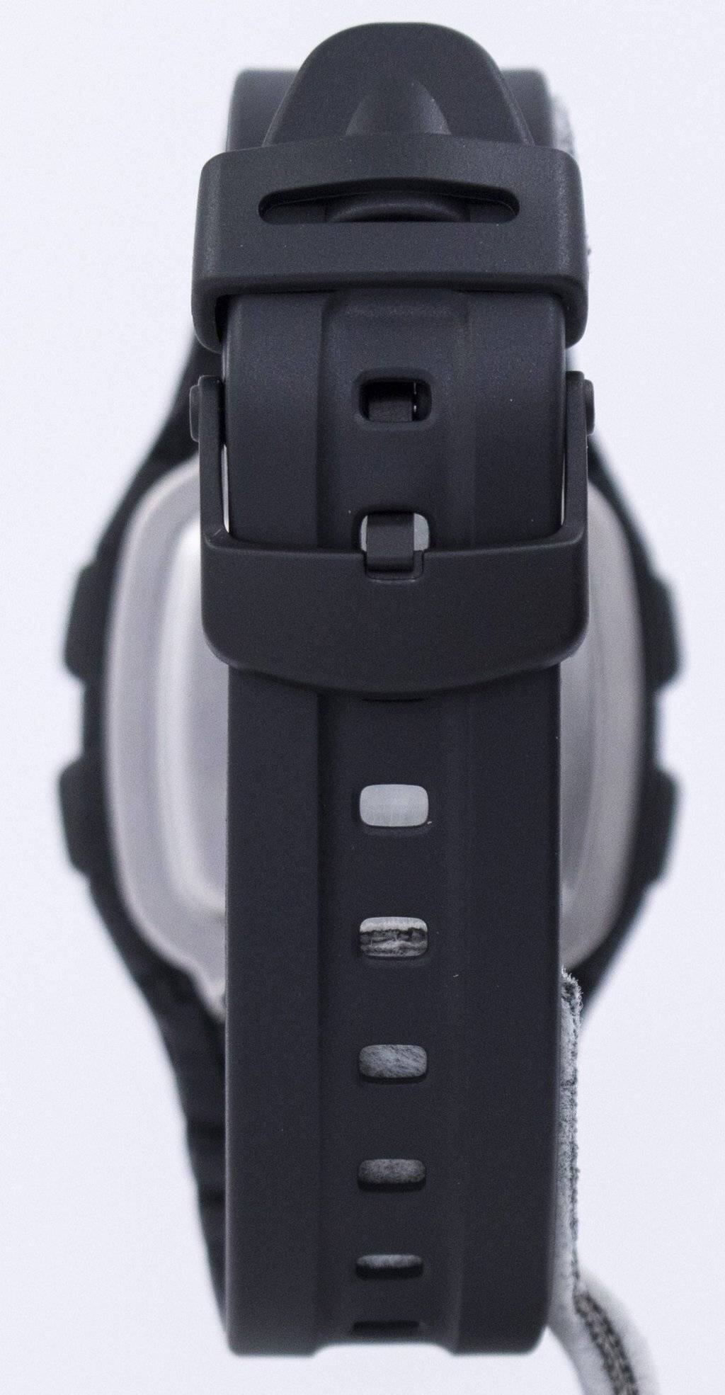 Back. Casio - Youth Digital Illuminator W-96H-1BVDF W96H-1BVDF Men's Watch - Gray.
