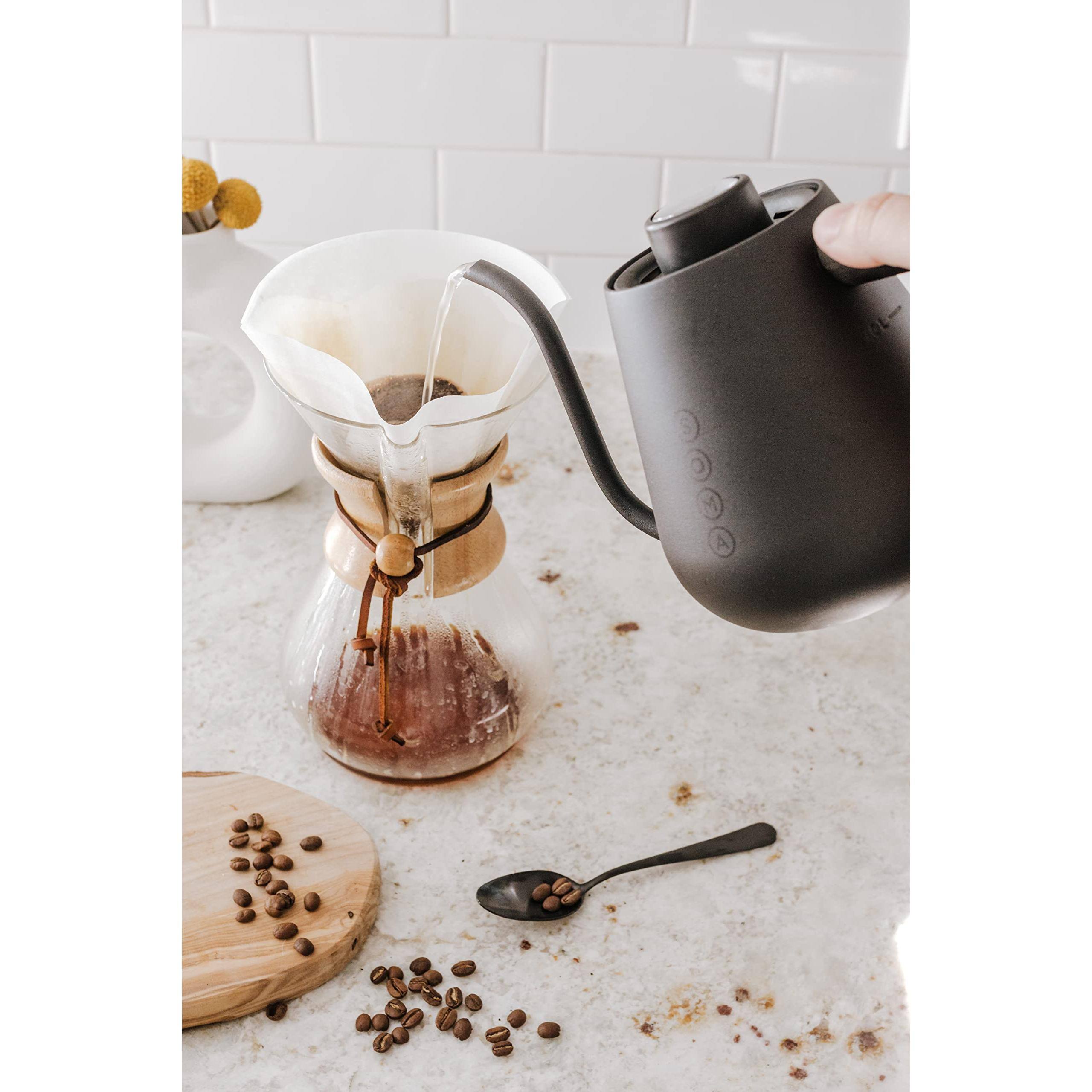 Alt View 7. Dapper Styles - Stainless Steel Gooseneck Coffee & Tea Kettle 1 Liter Stovetop - Default.