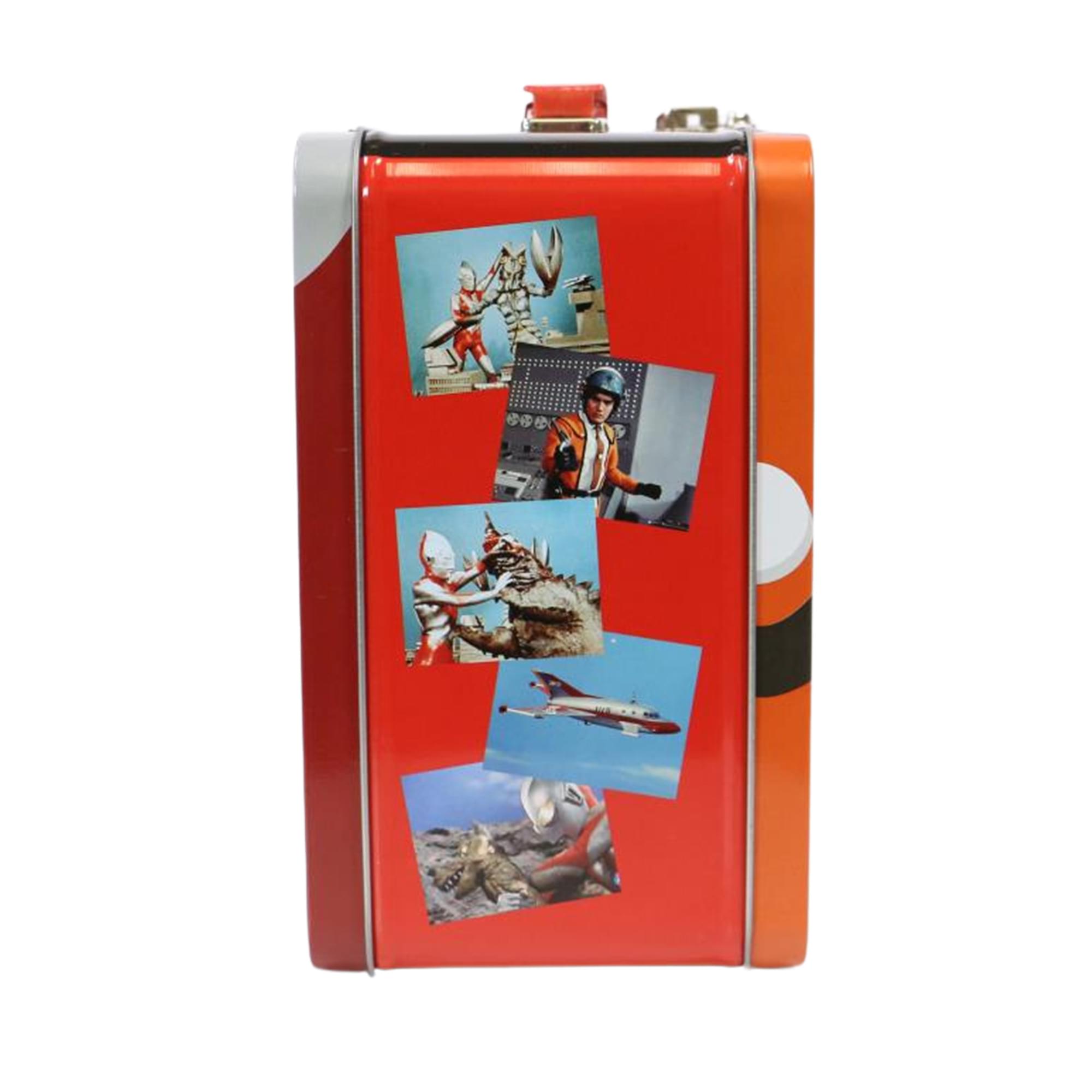 Alt View 2. Surreal Entertainment - Ultraman Tin Titans  Lunch Box & Water Bottle - Red.
