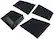 Alt View 1. MobileSentrix - Faceplate Covers (Top & Bottom) Replacement Compatible For Sony PlayStation 5 Slim Disc Edition PS5 - Black - Black.